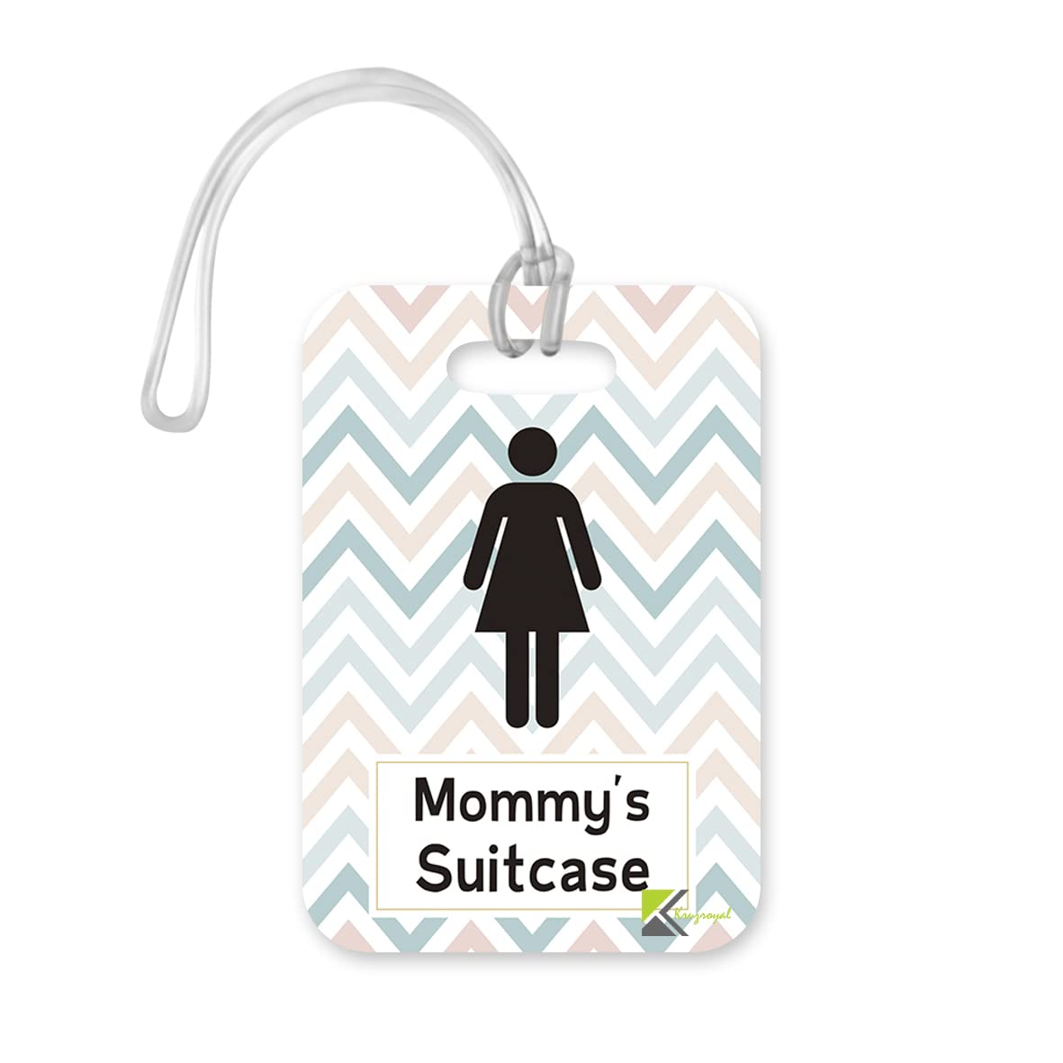 LT285 Mommy's Suitcase Novelty Funny Unique Designer Gift Glossy Plastic Suitcase Luggage Tag