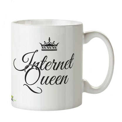 Kruzroyal DZ313 Internet Queen Funny Novelty Great Gift Idea Coffee Tea Mug