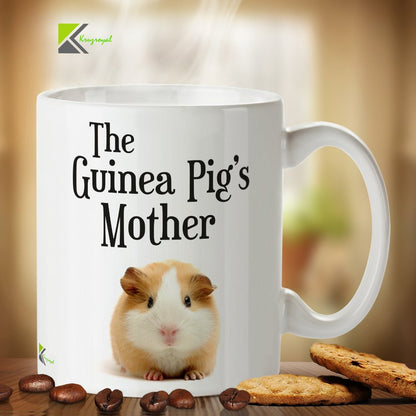 Kruzroyal DZ309 The Guinea Pig's Mother Funny Novelty Great Gift Idea Coffee Tea Mug