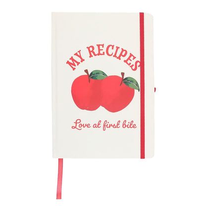 My Recipes A5 Notebook with Pen – Perfect for Organizing Recipes – Includes Handy Pen – Ideal for Cooking Enthusiasts – Ample Space for Notes – Charming and Practical Design