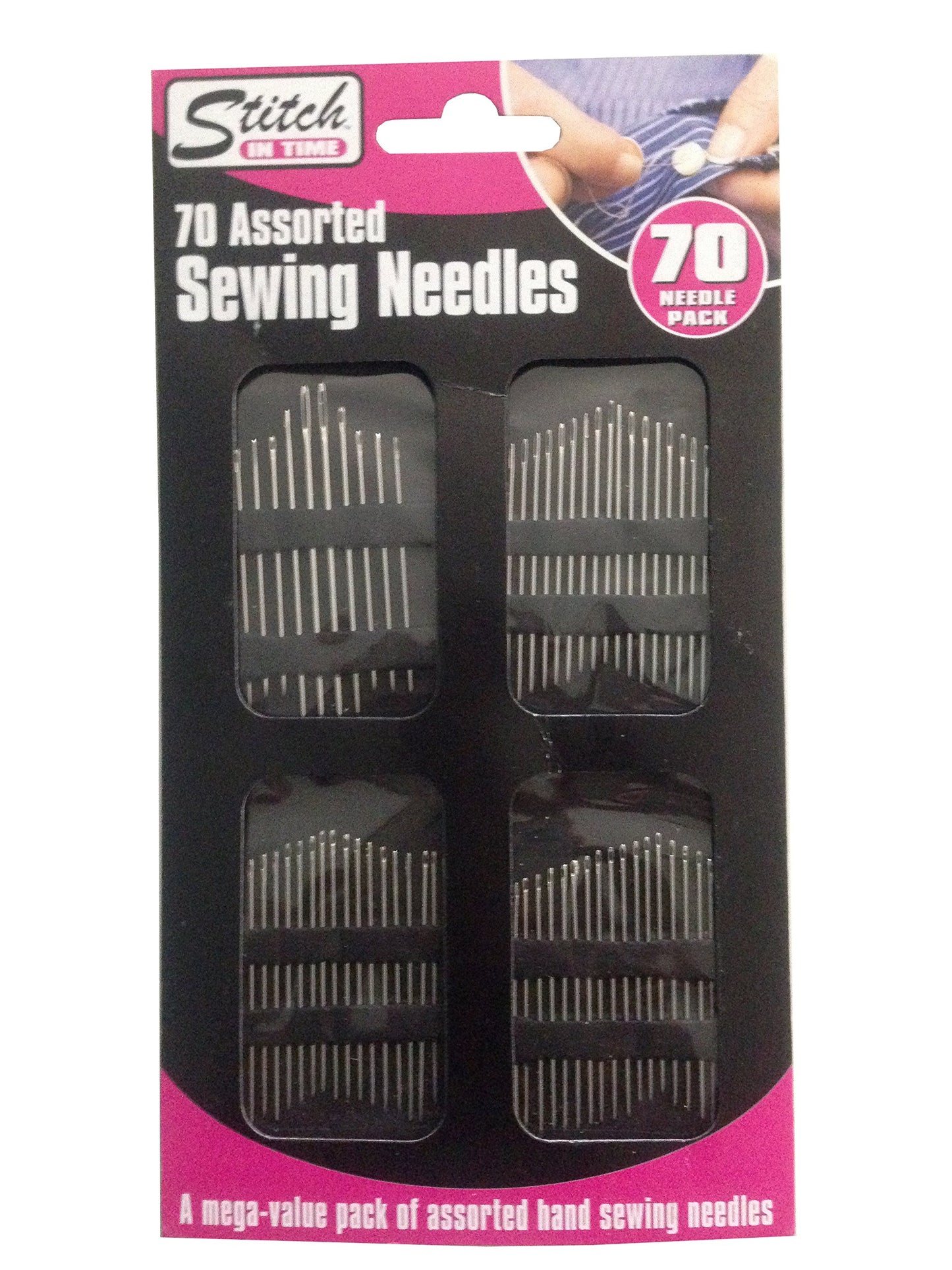 70 Assorted Sewing Needles For General Home Repair tapestry & Embroidery