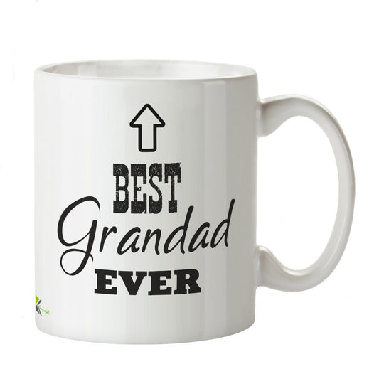 Kruzroyal DZ219 Best Grandad Ever Funny Novelty Great Gift Idea Coffee Tea Mug