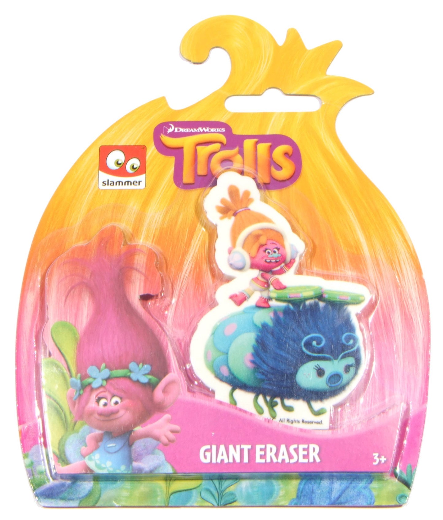 TROLLS DREAMWORKS 3PK GIANT ERASERS