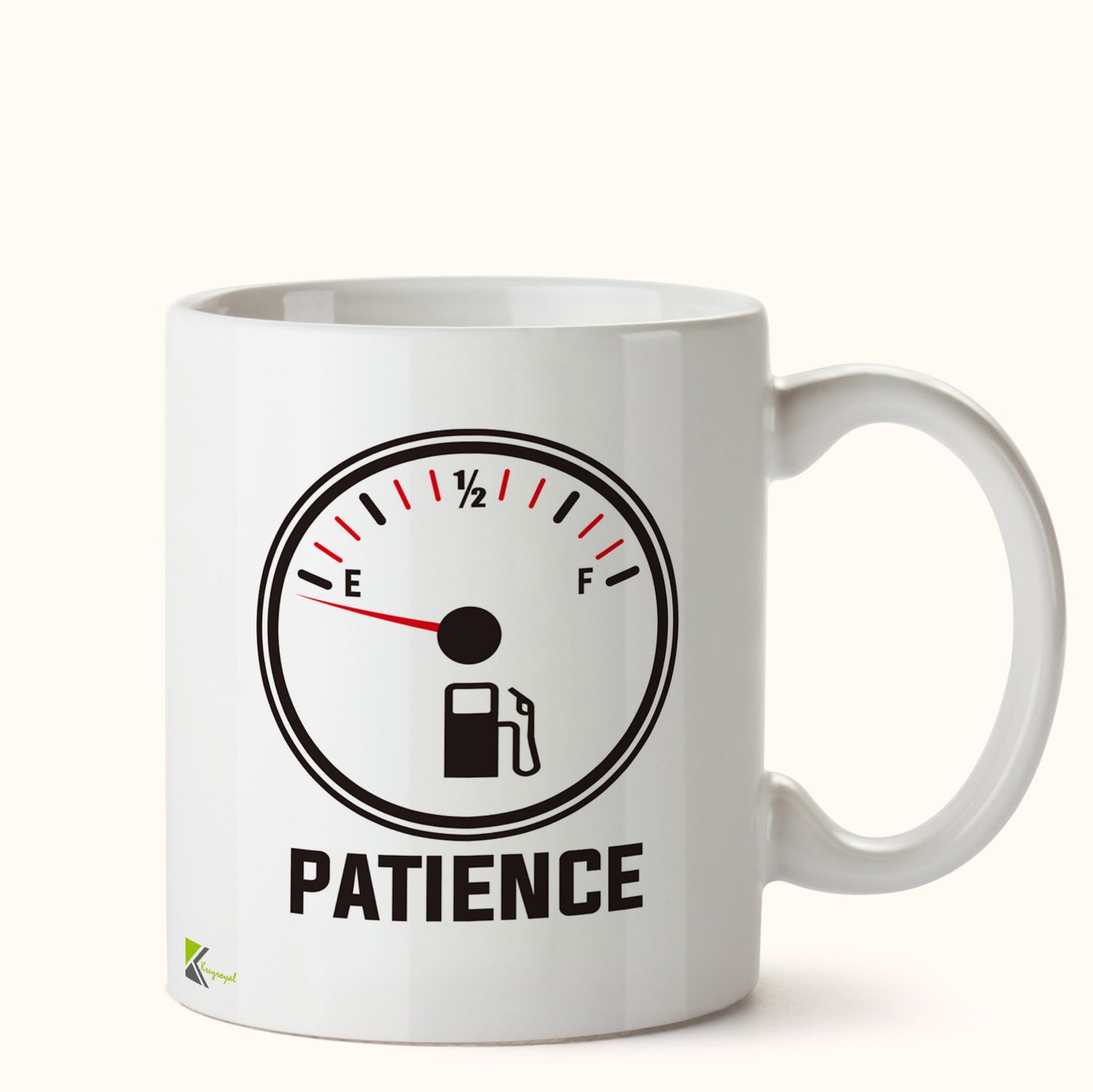 Kruzroyal DZ444 Patience (Drivers) Funny Novelty Great Gift Idea Coffee Tea Mug