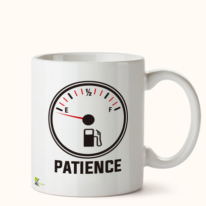 Kruzroyal DZ444 Patience (Drivers) Funny Novelty Great Gift Idea Coffee Tea Mug