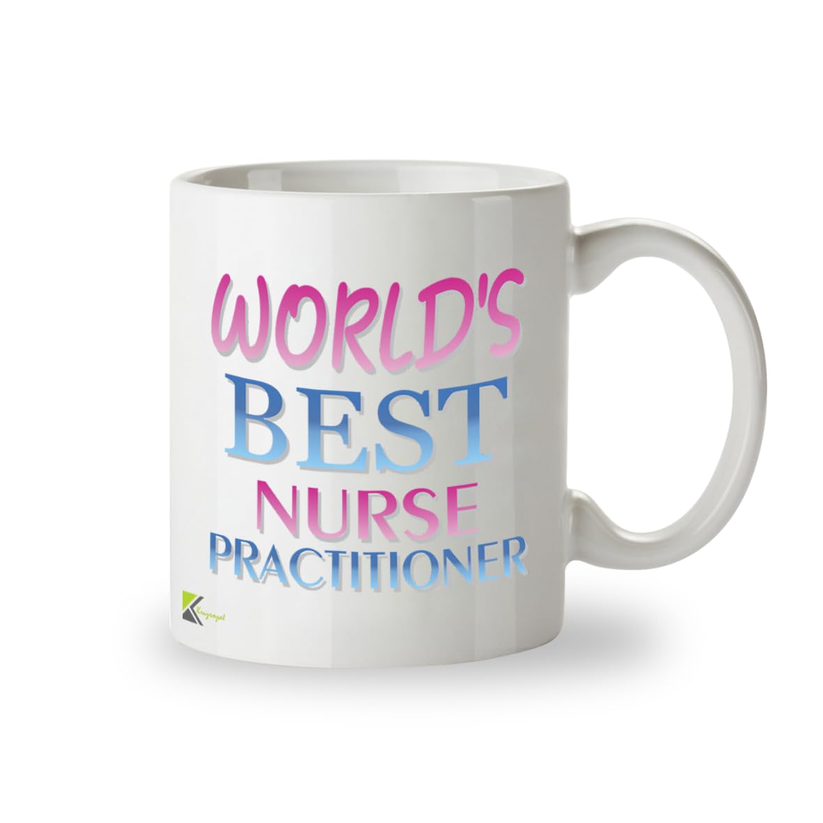 Kruzroyal DZ889 World's Best Nurse Practitioner 11OZ Tea/Coffee Mug Cup - Unique Coffee Cup and Gift Ideas, Nurse Practitioner's Mug