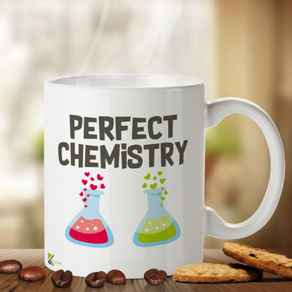 DZ475 Perfect Chemistry Funny Novelty Great Gift Idea Coffee Tea Mug