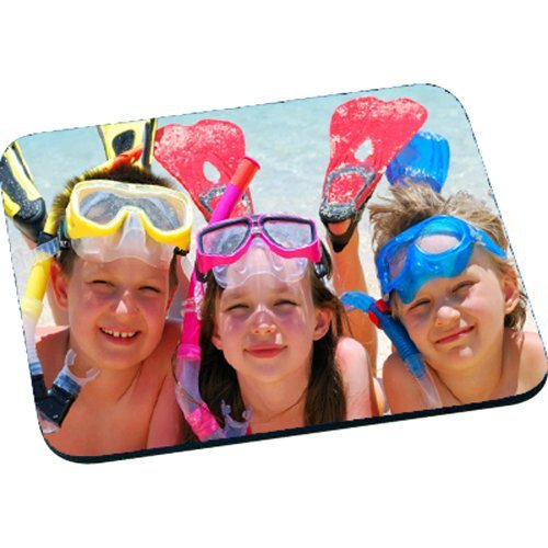PERSONALISED PHOTO PRINTED FABRIC MOUSEMAT SUPERB GIFT & FOR YOUR HOME by SIGNS2ALL