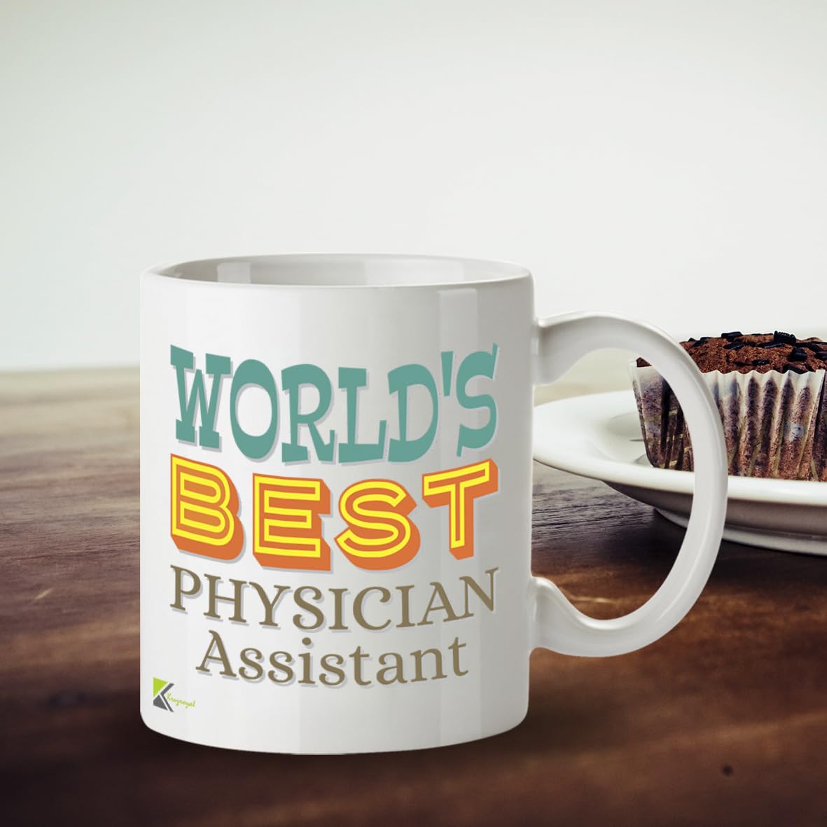 Kruzroyal DZ890 World's Best Physician Assistant 11OZ Tea/Coffee Mug Cup - Unique Coffee Cup and Gift Ideas, Physician Assistant's Mug