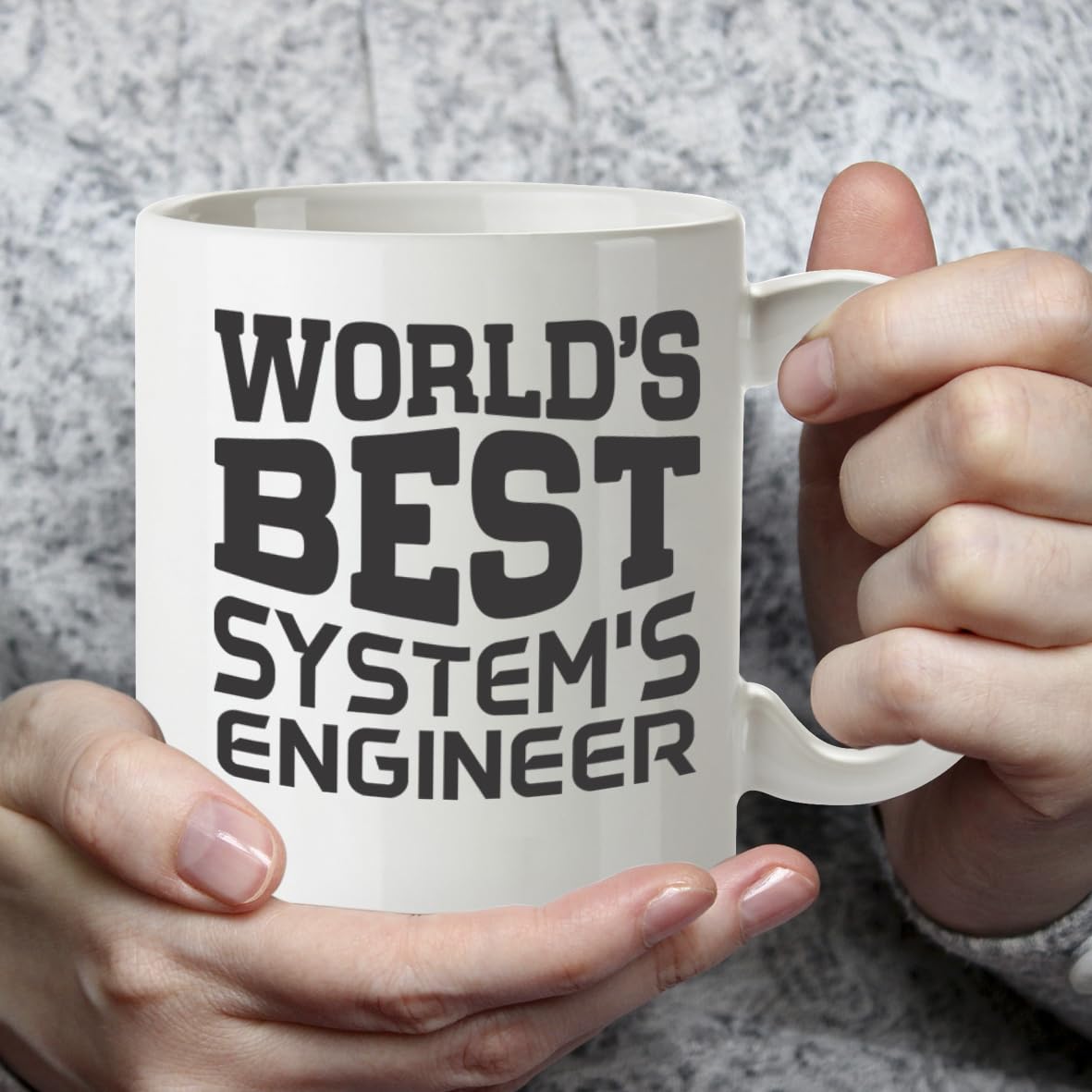 Kruzroyal DZ806 World's Best Systems Engineer Mug 11oz - Funny Tech Gifts for Men Dad - IT Professional Coder Developer Novelty Cup for Birthday Christmas