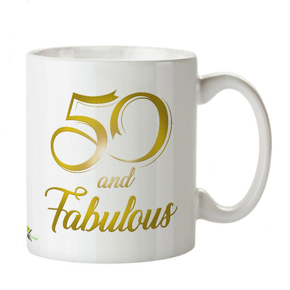 Kruzroyal DZ229 50 and Fabulous Funny Novelty Great Gift Idea Coffee Tea Mug