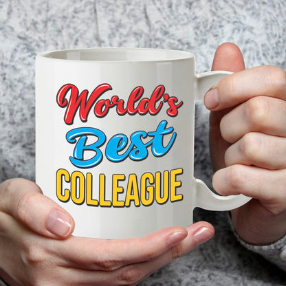 Kruzroyal DZ900 World's Best Colleague 11OZ Tea/Coffee Mug Cup - Unique Coffee Cup and Gift Ideas, Colleague's Mug