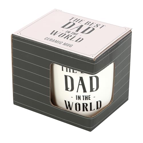 Best Dad in The World Mug - Perfect Father's Day & Birthday Gift, Ideal for Dad, Dad Appreciation Mug, Gift for The Best Dad