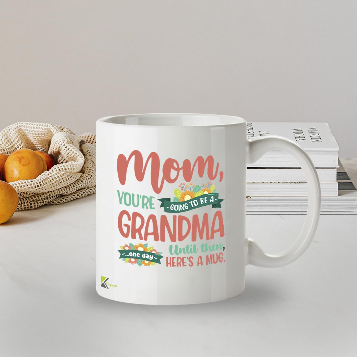 Kruzroyal Funny Mug for Mum | Going to be a Grandma One Day | Mothers Day Birthday Gift from Daughter Son | Novelty Mum Gift 11oz