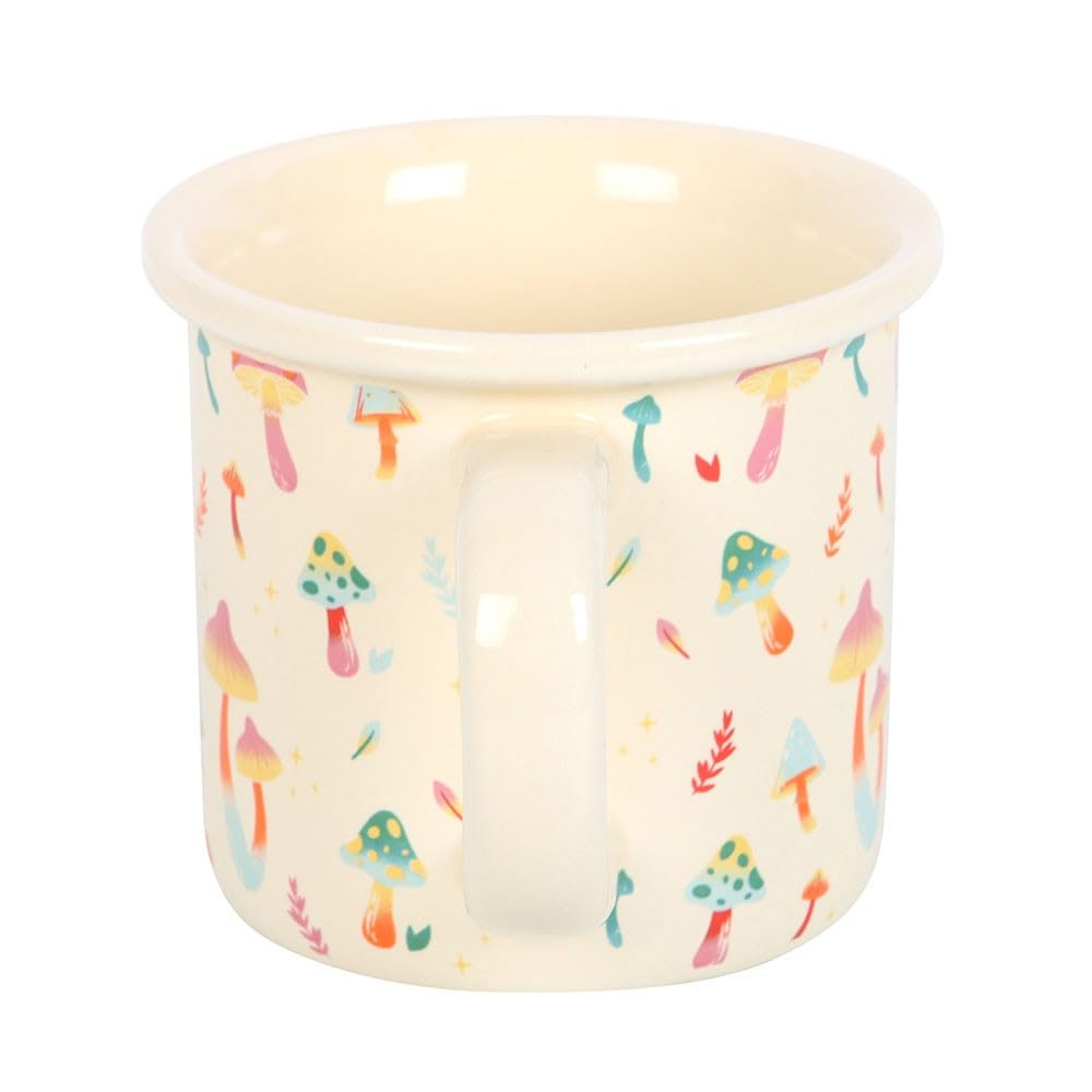 Something Different Wholesale Groovy Ceramic Mug – Colorful Mushroom Design, 350ml Capacity, Fun & Vibrant for Coffee or Tea, Hand Wash Only, Playful Nature-Inspired Mug for Caffeine Lovers