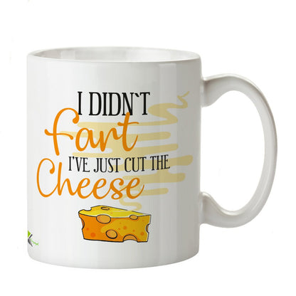 Kruzroyal DZ305 I Didn't Fart, I've just Cut The Cheese Funny Novelty Great Gift Idea Coffee Tea Mug