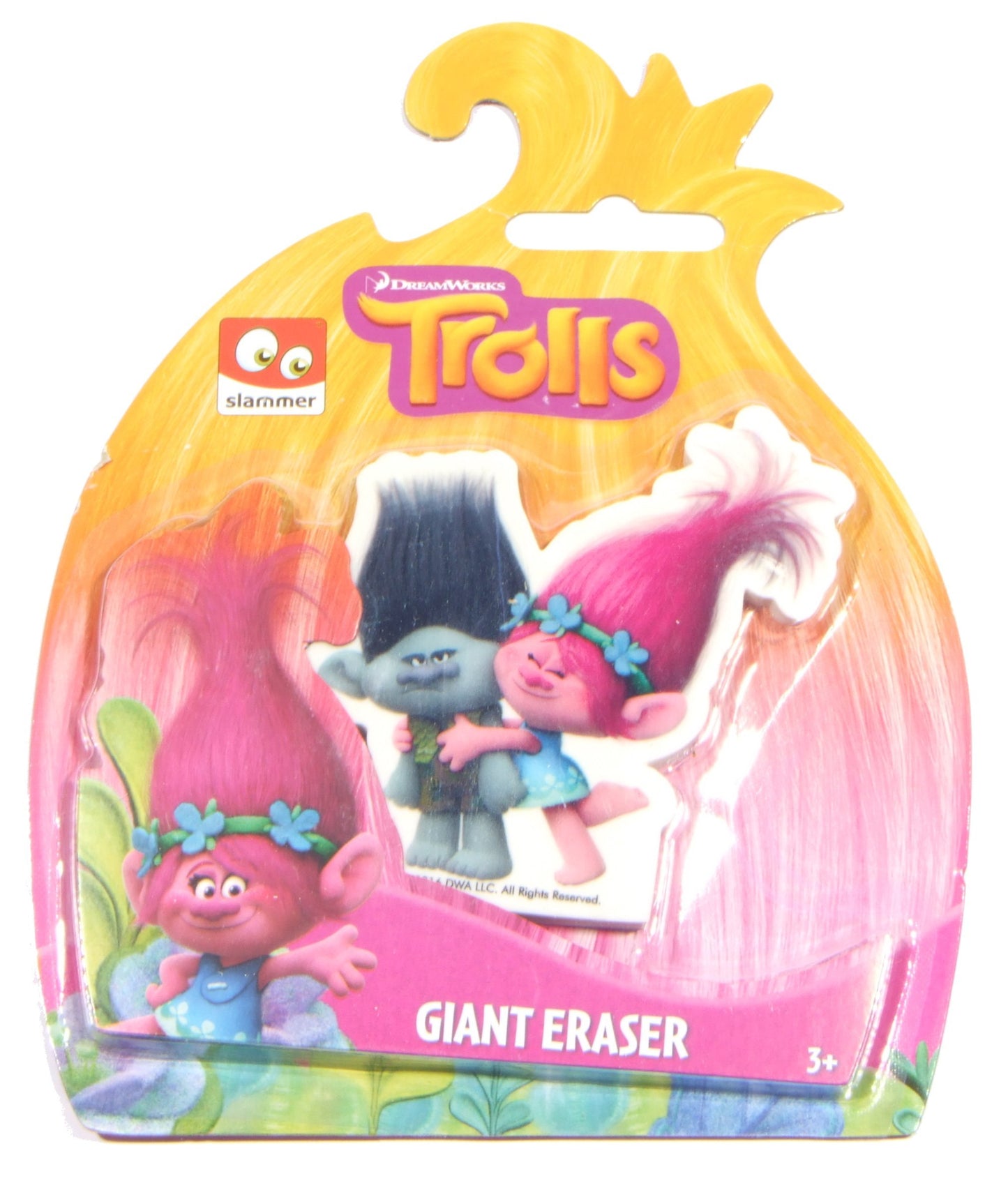 TROLLS DREAMWORKS 3PK GIANT ERASERS