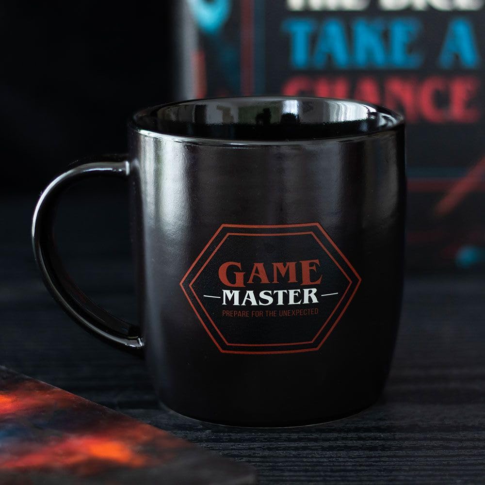 Something Different Wholesale Gamemaster Heat Change Mug | Colour-Changing Fantasy Mug | 350ml Capacity | Microwave & Dishwasher Safe | RPG Gift | Magic Reveal