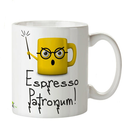 Kruzroyal DZ299 Espresso Patronum! Funny Novelty Great Gift Idea Coffee Tea Mug
