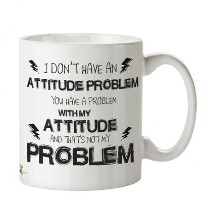 Kruzroyal Funny Sarcastic Coffee Mug, Ceramic Tea Cup for Office & Work, Cheeky Novelty Gift for Colleagues & Friends, 11oz