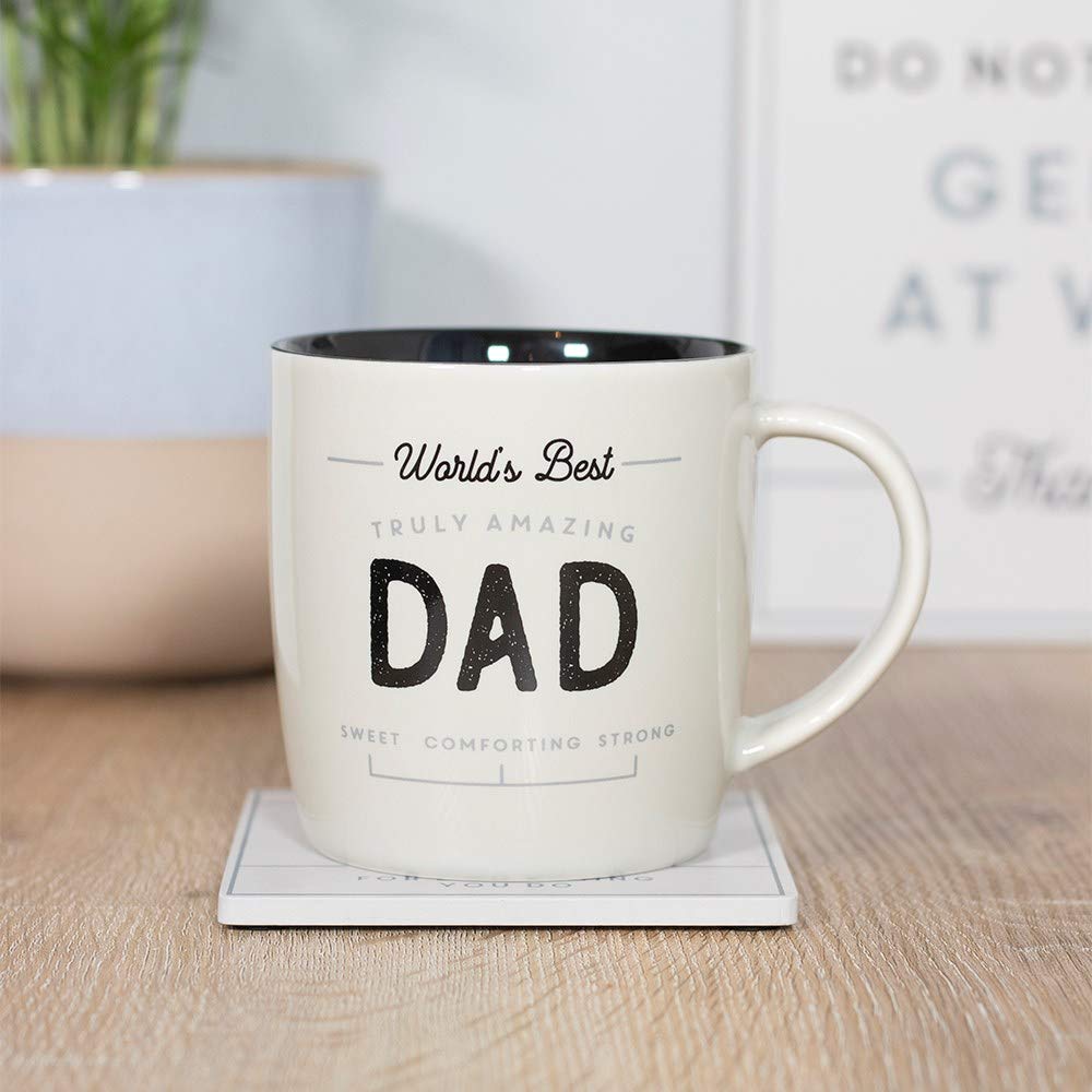 Something Different Ceramic Mug | Truly Amazing Dad | H11cm x W4.99cm x D10cm | Pack of 1