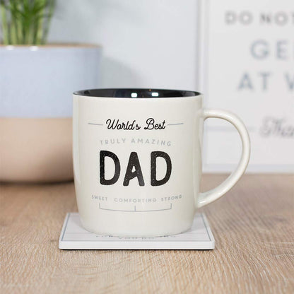 Something Different Ceramic Mug | Truly Amazing Dad | H11cm x W4.99cm x D10cm | Pack of 1