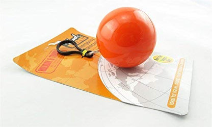 Kruzroyal 6 x Holiday and Travel Waterproof Emergency Hooded Rain Poncho/Raincoat in a Handy Ball with Clip