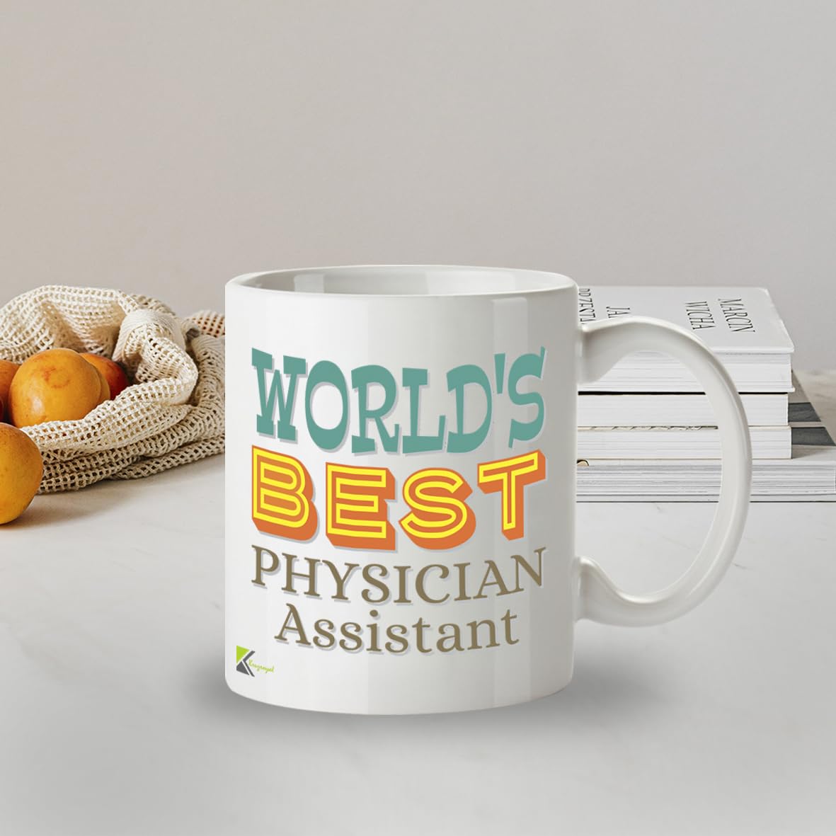 Kruzroyal DZ890 World's Best Physician Assistant 11OZ Tea/Coffee Mug Cup - Unique Coffee Cup and Gift Ideas, Physician Assistant's Mug