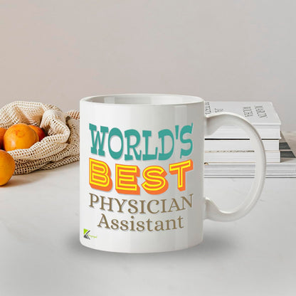 Kruzroyal DZ890 World's Best Physician Assistant 11OZ Tea/Coffee Mug Cup - Unique Coffee Cup and Gift Ideas, Physician Assistant's Mug
