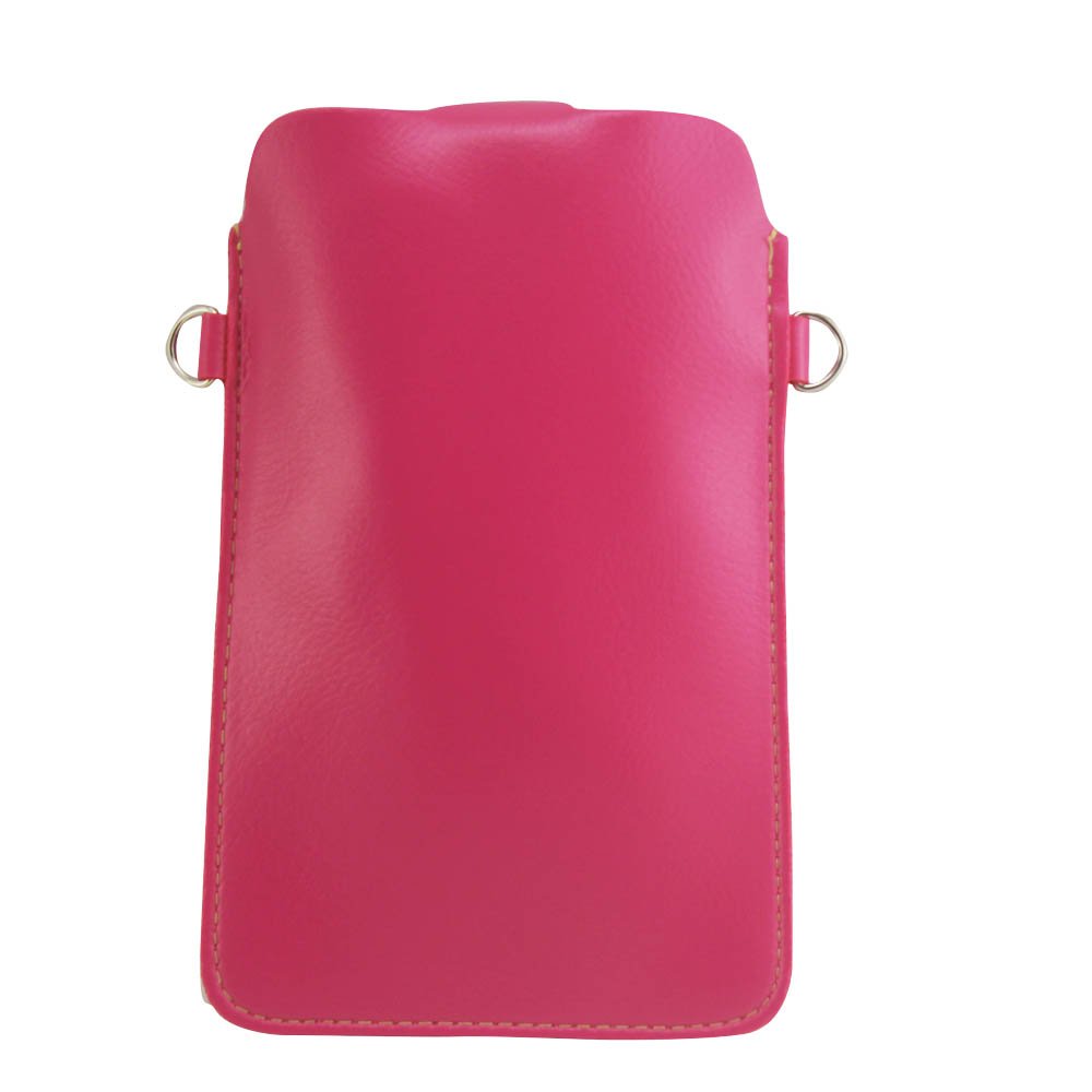 Kruzroyal Universal PU Leather Mobile Phone Bag Case Cover Pouch With Shoulder Strap Bag Ladies Girls