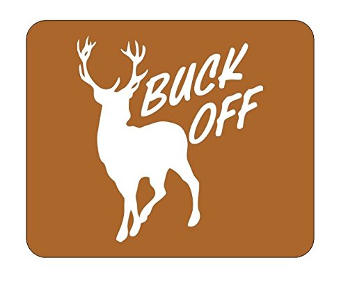 Buck Off Mousemat/Pad Anti Slip Computer PC Mouse Mat