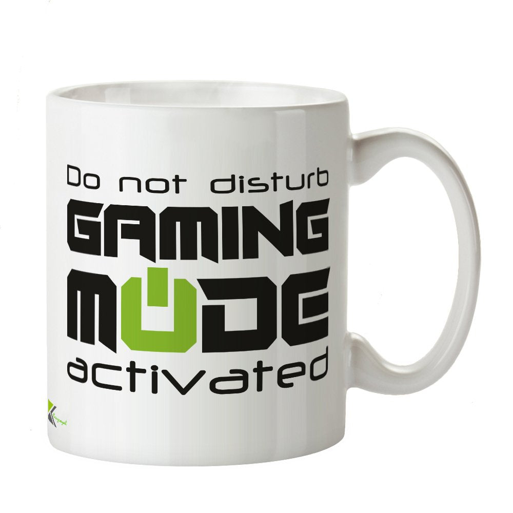 Kruzroyal DZ394 Do not Disturb - Gaming Mode Activated Funny Novelty Great Gift Idea Coffee Tea Mug
