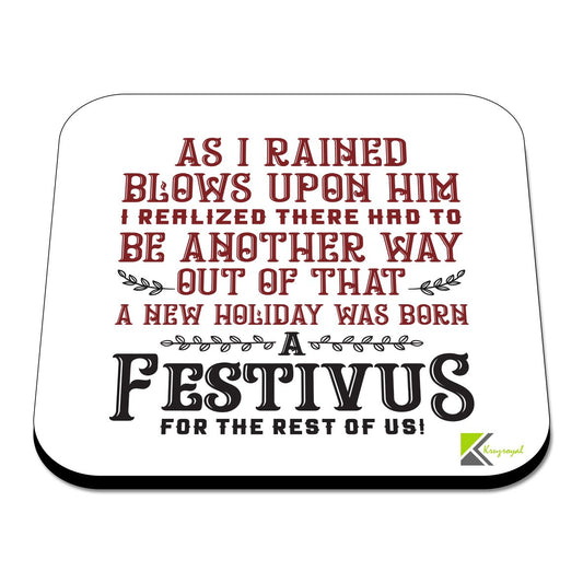 CS397 As i rained Blows Upon him,i Realized There had to be Another Way Out of That Novelty Funny Coffee Tea Drink Gift Glossy MDF Wooden Coaster