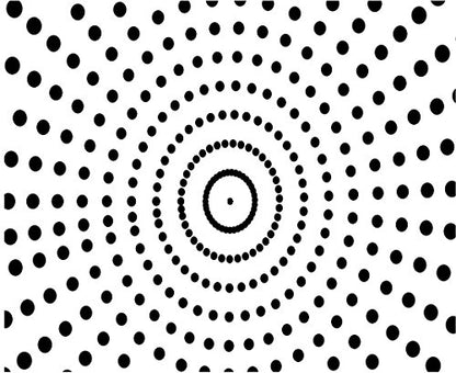Polka Dots Design Dots Eye Catching Mousemat/Pad Anti Slip Computer PC Mouse Mat Thick Rubber Quality Soft Comfort Feel Finish