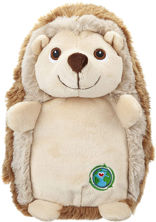 PMS 443230 Planet Eco Plush Hedgehog -Cute Hedgehog Stuffed Animal Plush, White and Brown - 12" - (Pack of 1) - Ideal for Kids' Birthdays, Holidays, and Special Occasions