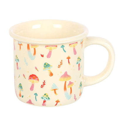 Something Different Wholesale Groovy Ceramic Mug – Colorful Mushroom Design, 350ml Capacity, Fun & Vibrant for Coffee or Tea, Hand Wash Only, Playful Nature-Inspired Mug for Caffeine Lovers
