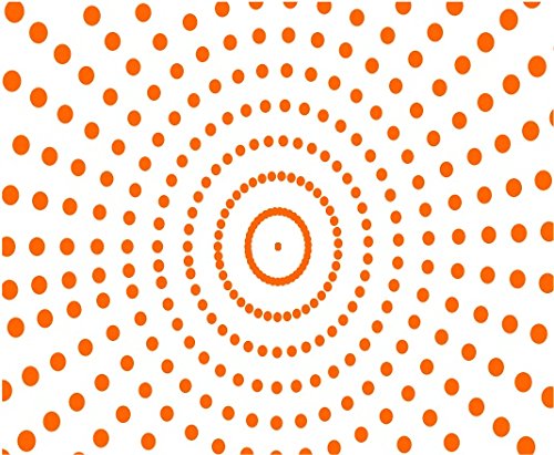 Polka Dots Design Dots Eye Catching Mousemat/Pad Anti Slip Computer PC Mouse Mat Thick Rubber Quality Soft Comfort Feel Finish