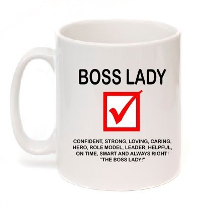 Kruzroyal Boss Lady Funny Work Coffee Tea Mug Sold