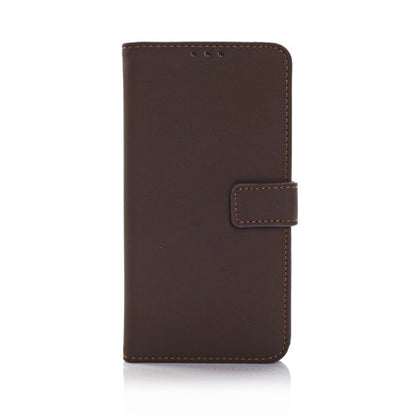 Leather Flip Case Cover for Samsung Galaxy S5 - Black / Light Brown / Medium Brown / Dark Brown