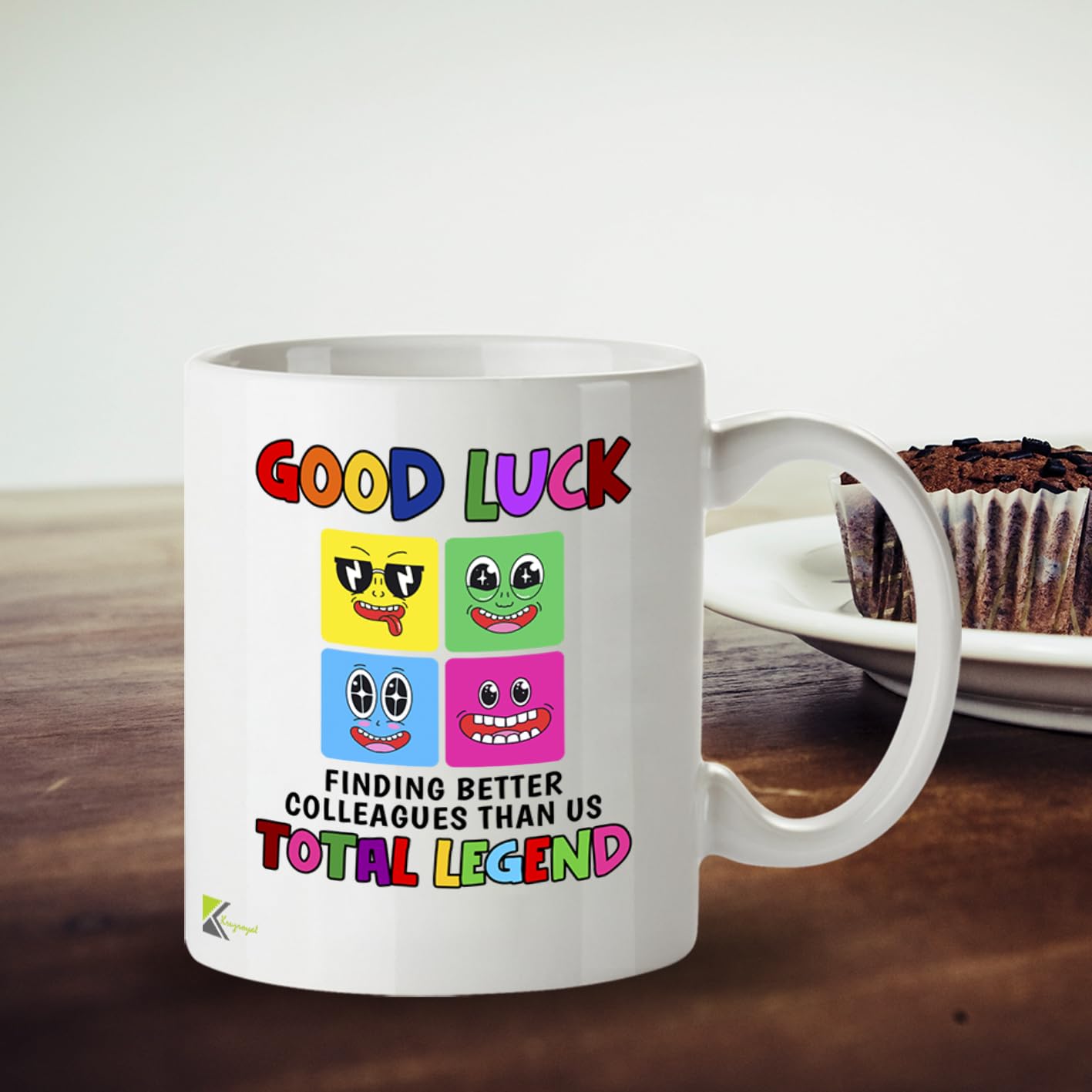 Kruzroyal Funny Leaving Gift Mug | Good Luck Finding Better Colleagues | Farewell Gift for Coworker Friend | New Job Present 11oz