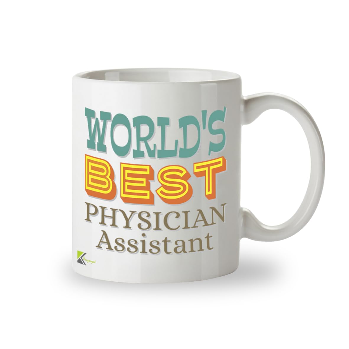 Kruzroyal DZ890 World's Best Physician Assistant 11OZ Tea/Coffee Mug Cup - Unique Coffee Cup and Gift Ideas, Physician Assistant's Mug