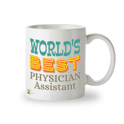 Kruzroyal DZ890 World's Best Physician Assistant 11OZ Tea/Coffee Mug Cup - Unique Coffee Cup and Gift Ideas, Physician Assistant's Mug