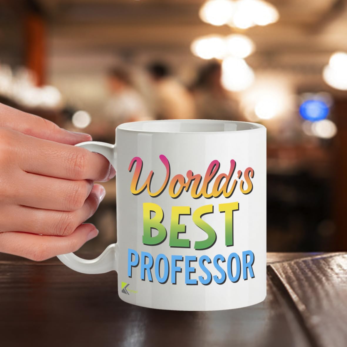 Kruzroyal DZ894 World's Best Professor 11OZ Tea/Coffee Mug Cup - Unique Coffee Cup and Gift Ideas, Professor's Mug