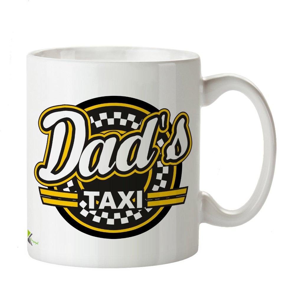 Kruzroyal DZ231 Dad's Taxi Funny Novelty Great Gift Idea Coffee Tea Mug