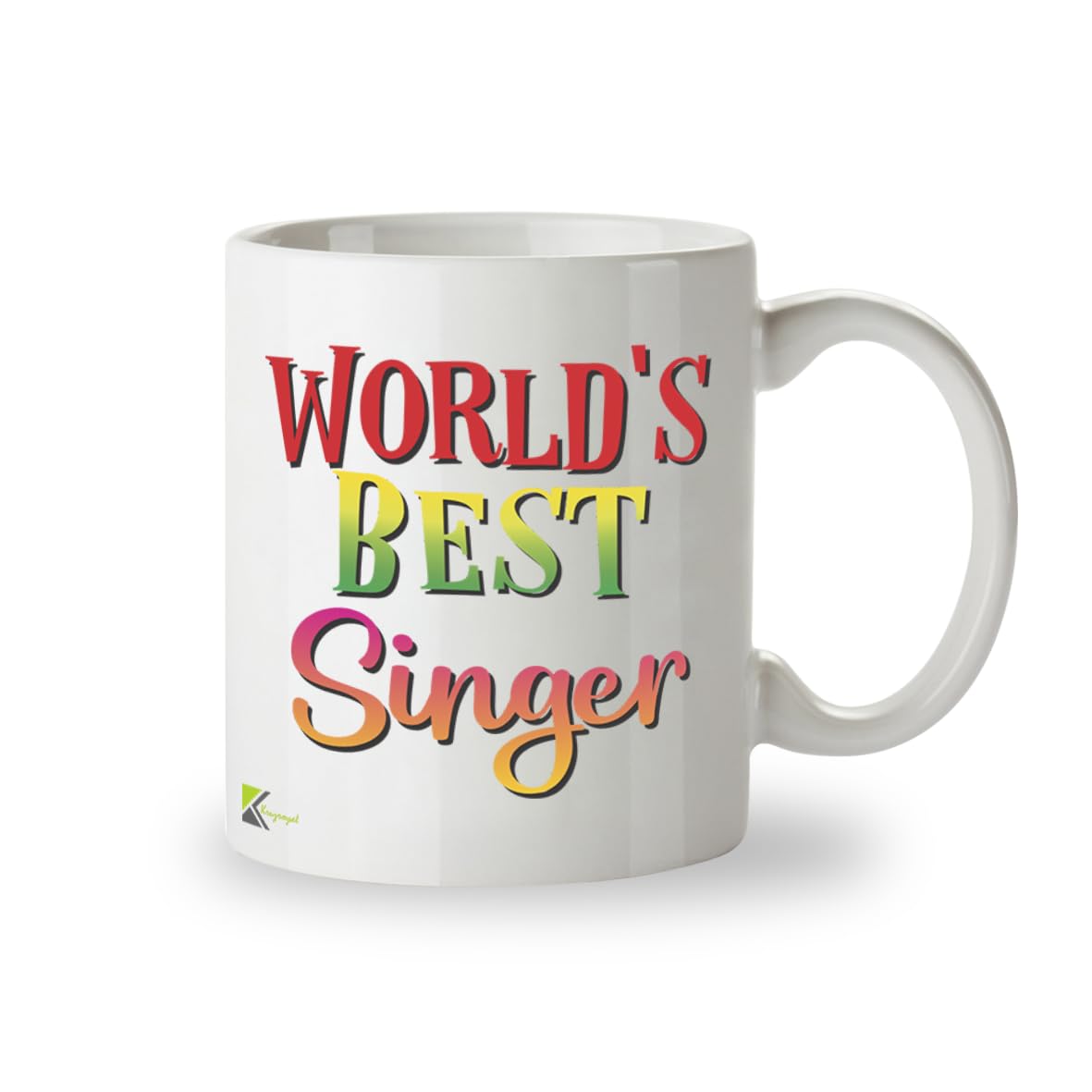 Kruzroyal DZ888 World's Best Singer 11OZ Tea/Coffee Mug Cup - Unique Coffee Cup and Gift Ideas, Singer's Mug